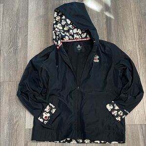 Disney Black Utility Jacket with Character Print